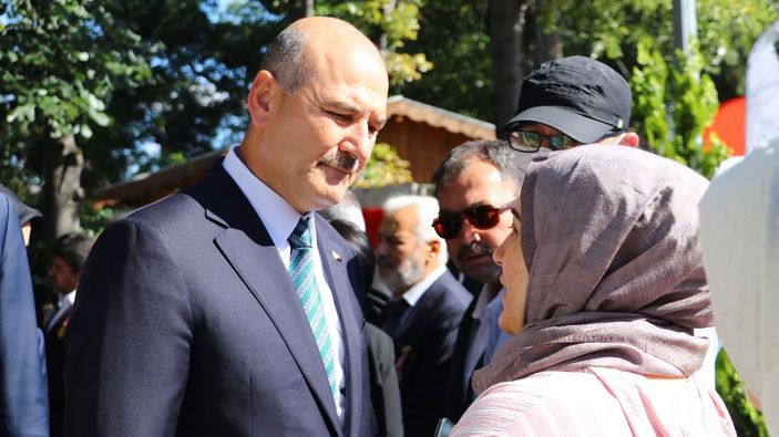 Süleyman Soylu, 15 Temmuz Şehitliği'ndeki anma törenine katıldı