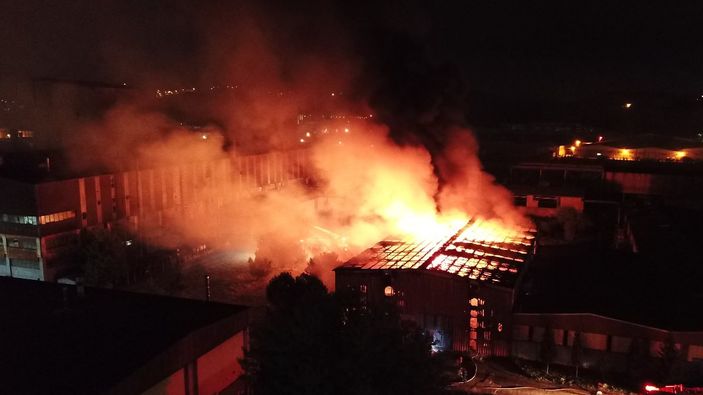 Bursa'da demir döküm fabrikasında patlama yaşandı