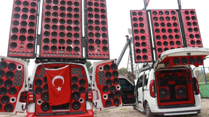 Edirne'de 500 modifiyeli araç tutkunları festival düzenledi