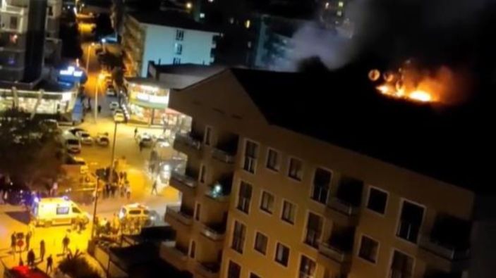 Bursa'da fritöz nedeniyle çıkan yangından bir kişi etkilendi