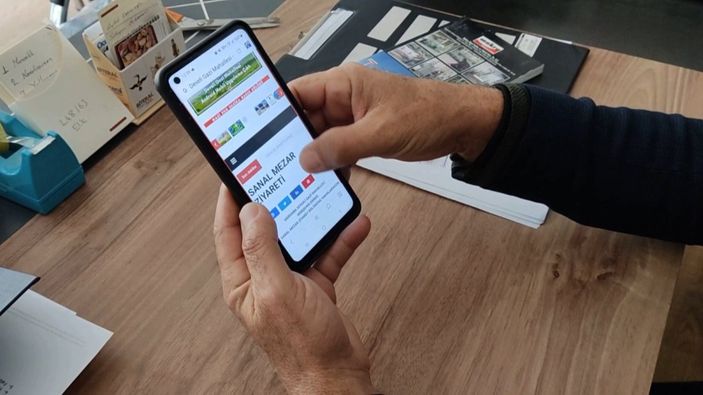 Kayseri'de sanal mezarlık ziyaret uygulaması başlatıldı