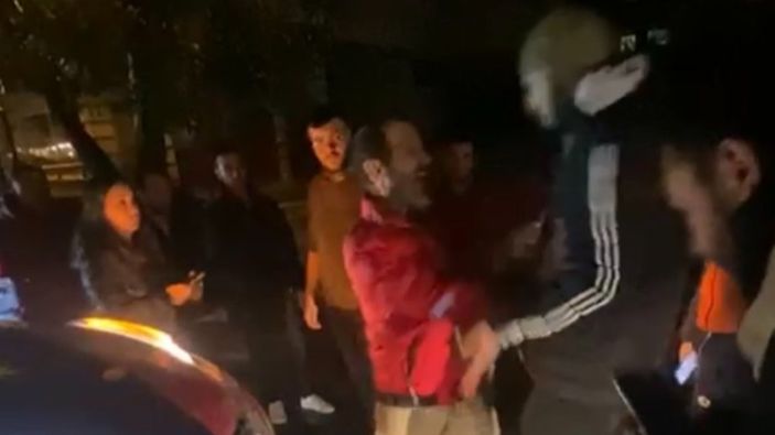 Maltepe'deki kadın sürücü çarpıştığı motosikletliyle tartıştı