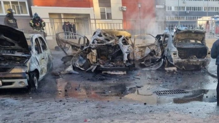 Rusya'da patlayan otomobildeki çocuk hayatını kaybetti