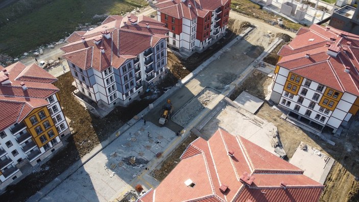 Sinop'ta selzedeler için inşa edilen konutlarda sona gelindi
