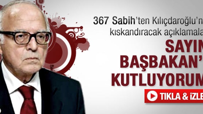 Kanadoğlu'ndan Başbakan Erdoğan'a övgü - Video