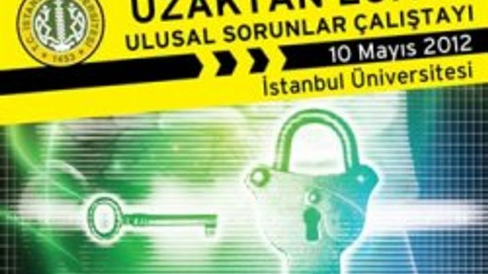 Akademi dünyası Uzaktan Eğitim Çalıştayı'nda buluşuyor