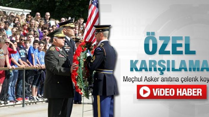 Özel Meçhul Asker Anıtı'na çelenk koydu - Video