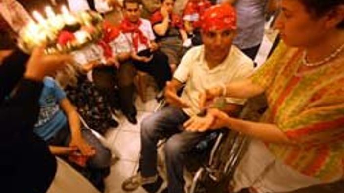 Muğla'da engelli askerlere kına gecesi