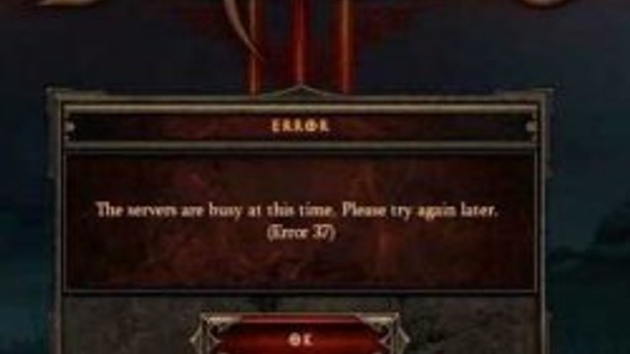Diablo 3'te hatalar bitmiyor