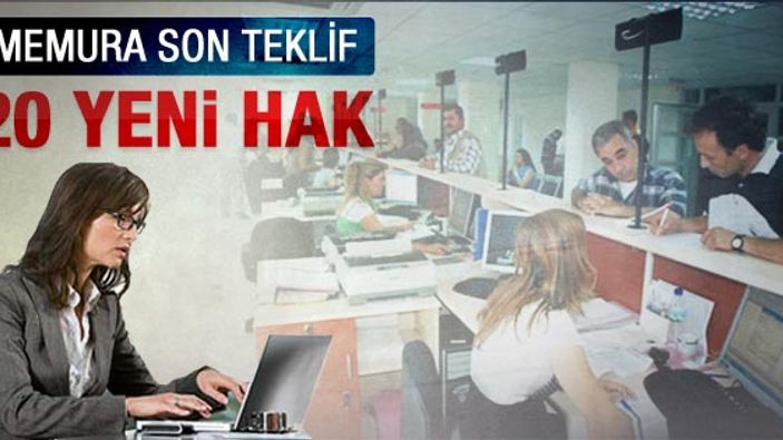 Memurların kazandığı 20 yeni hak