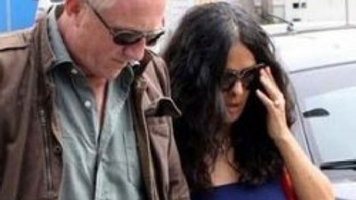 Salma Hayek Bodrum'da