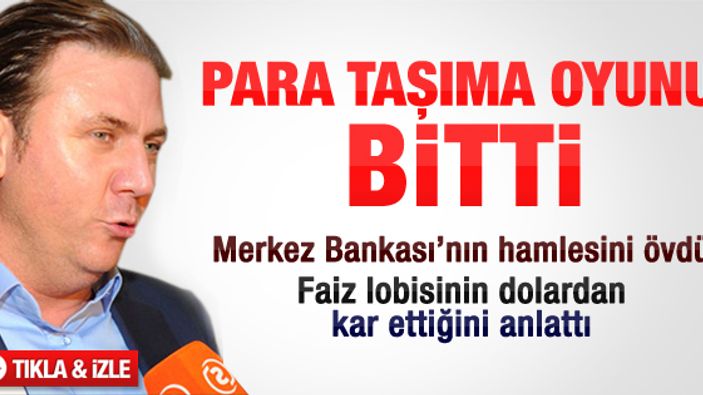 Yiğit Bulut faiz lobisinin çalışma şeklini anlattı