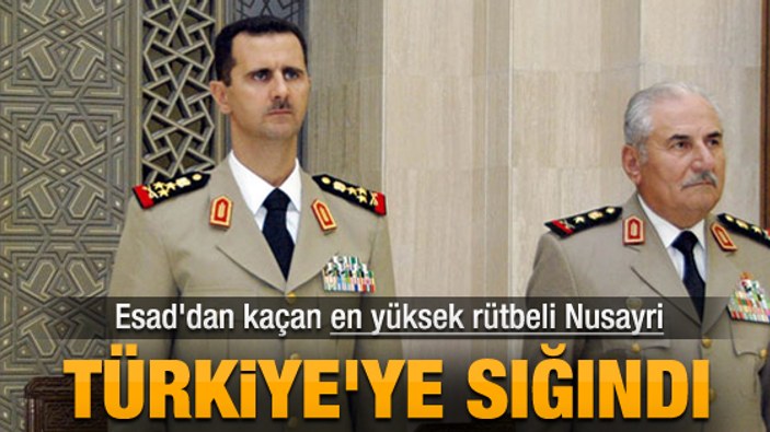 Esad'ın Savunma Bakanı Türkiye'ye sığındı
