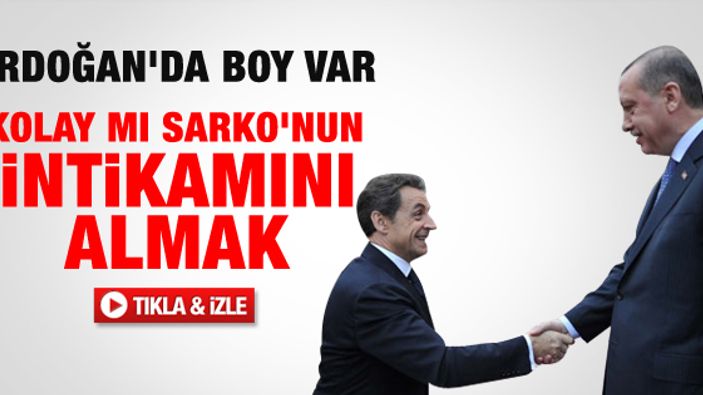 Hollande Sarkozy'nin intikamını almaya çalıştı
