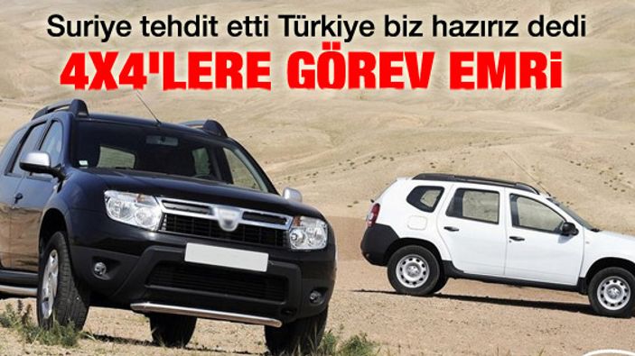 Türkiye olası Suriye savaşı için tedbir alıyor