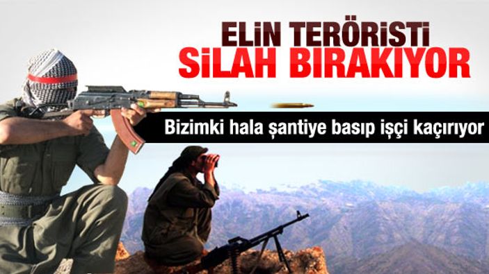 Siirt'te karakol inşaatına baskın
