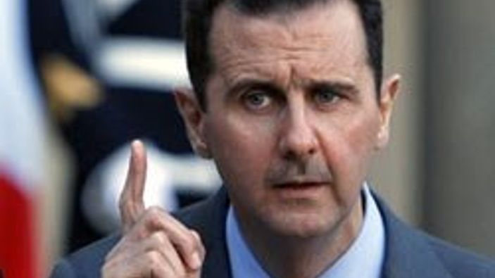 Esad kimyasal silahlar için Türkiye'yi suçladı