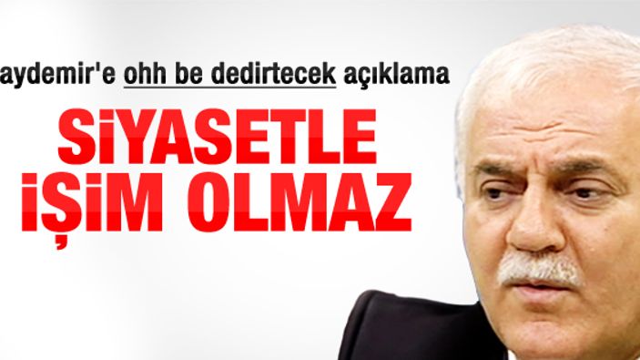 Nihat Hatipoğlu adaylık iddialarına noktayı koydu