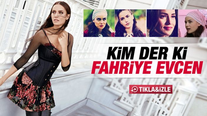 Fahriye Evcen'den yeni pozlar