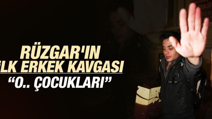 Rüzgar Erkoçlar gazetecilerle kavga etti