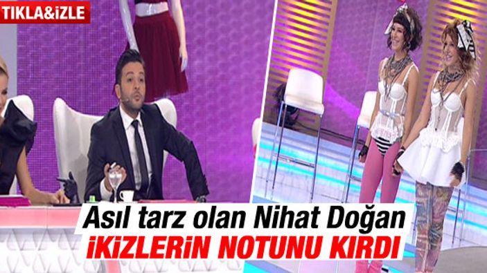 Bu Tarz Benim'de Nihat Doğan'dan ikizlere 80'ler notu