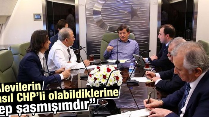 Davutoğlu: Aleviler nasıl hala CHP'li olabiliyor