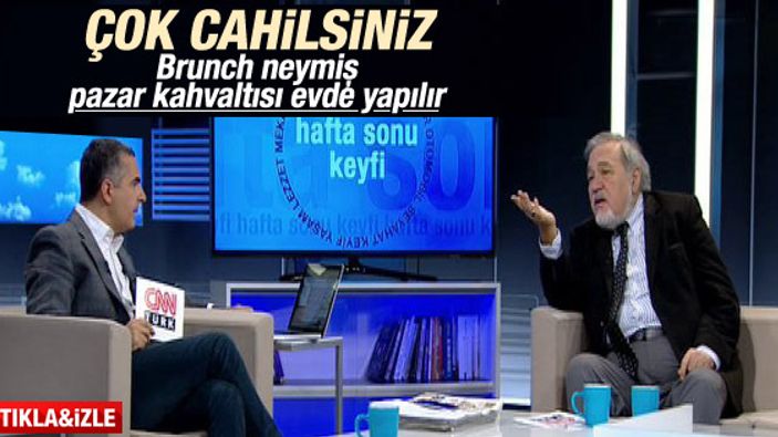 İlber Ortaylı'dan pazar kahvaltısı yorumu İZLE