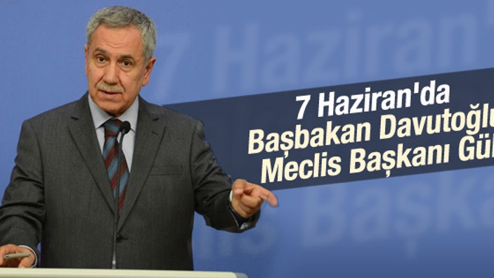 Bülent Arınç: Abdullah Gül Meclis Başkanı olmalı