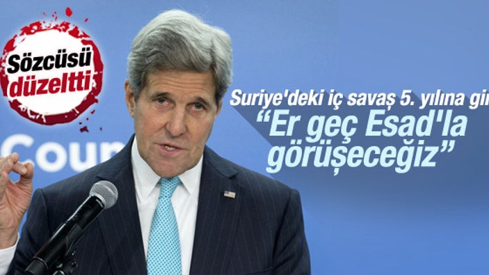 ABD Dışişleri Bakanı Kerry: Esad'la konuşmak zorundayız