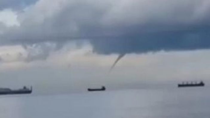 İskenderun Körfezi'nde hortum