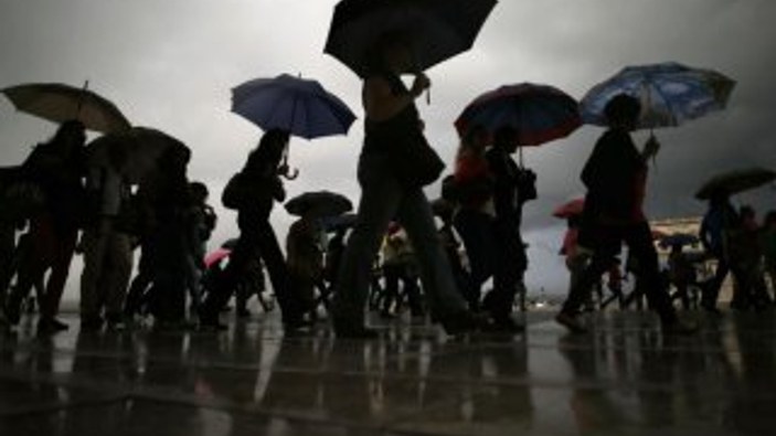 İstanbul'da sağanak yağış etkili oalcak