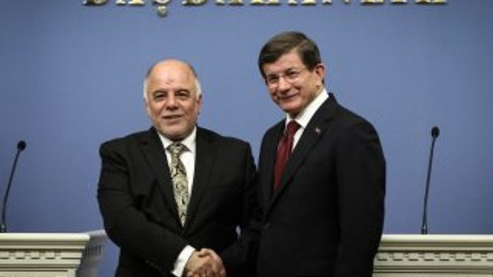Davutoğlu Irak Başbakanı İbadi ile görüştü