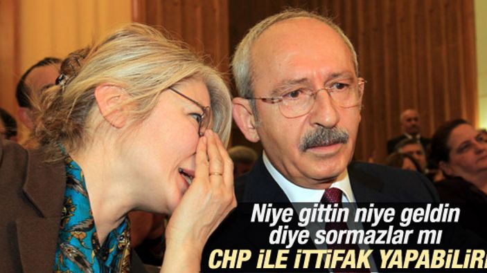 Emine Ülker Tarhan'dan CHP ittifakına yeşil ışık