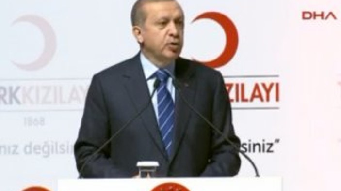 Erdoğan'ın Kızılay Genel Kurulu konuşması