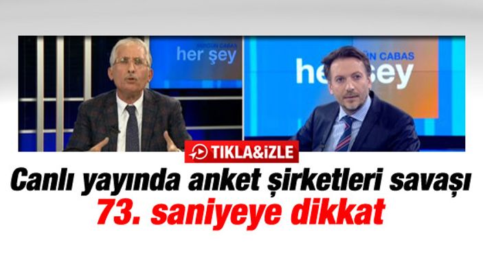 Canlı yayında anketçiden Mirgün Cabas'ı şoke eden sözler