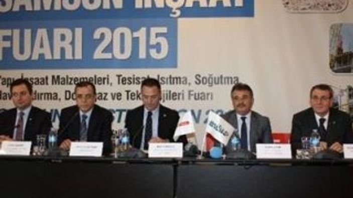 Samsun İnşaat Fuarı 2 Nisan'da başlıyor