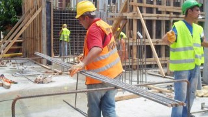 Türk inşaat sektörü iş arayan yabancılara yaradı