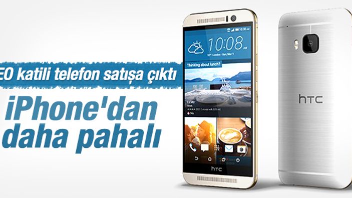 HTC One M9 Türkiye'de satışa çıktı