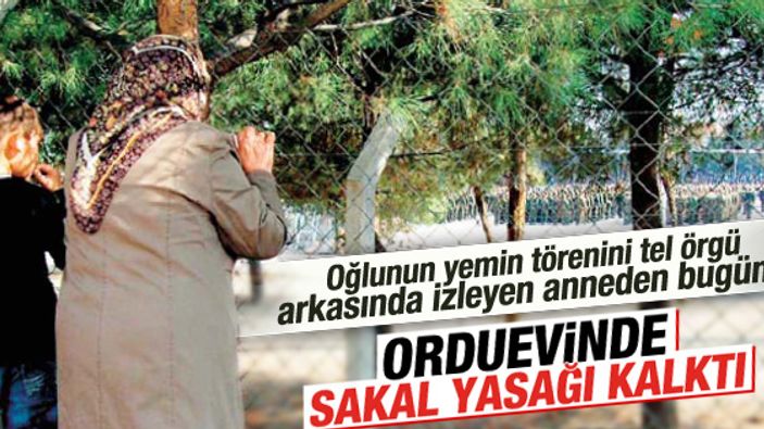 Orduevlerine artık sakallı girilebilecek