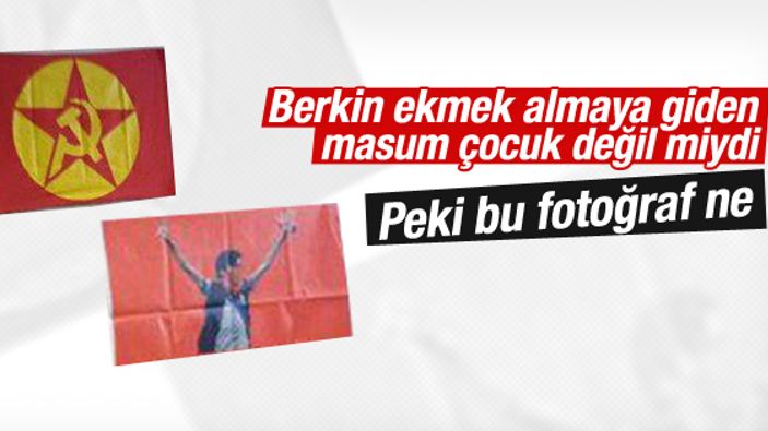 Eylemciler Berkin Elvan fotoğrafıyla propaganda yaptı
