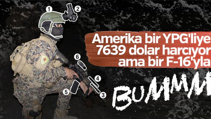 Bir YPG'li teröristin ABD'ye bedeli