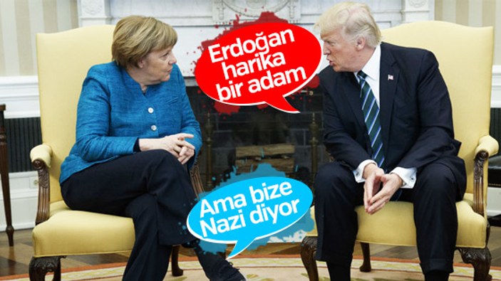 Merkel ve Trump, Erdoğan'ı konuşmuş