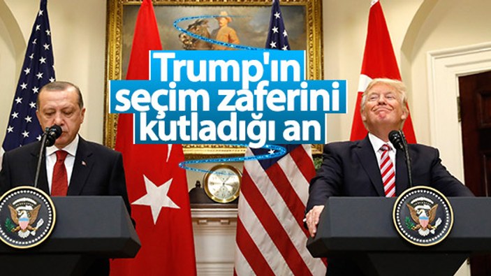 Erdoğan tebrik etti, Trump'ın yüzü güldü