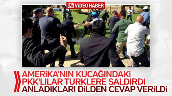 ABD'de PKK yandaşları Türklere saldırdı