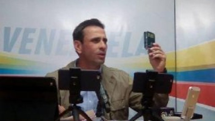 Venezuela’da sağ muhalefet liderinin pasaportu iptal oldu