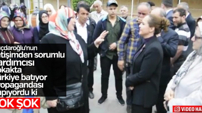 Halk, CHP'li Cankurtaran'a ders verdi VİDEO