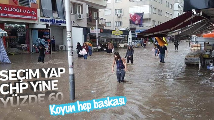 İzmir'de kaos