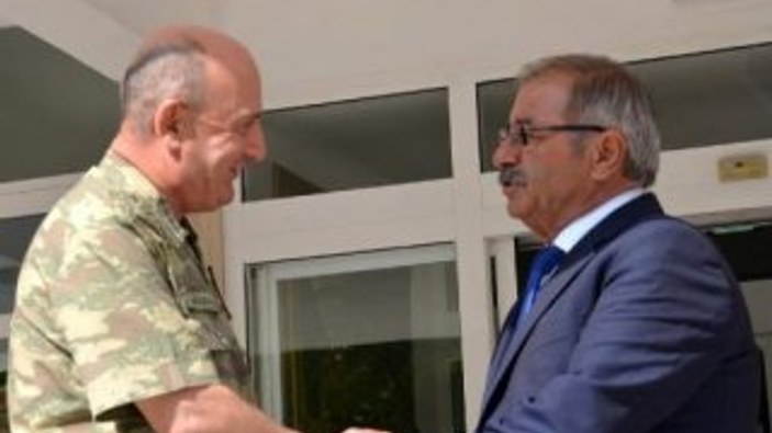 CHP'li başkandan Korgeneral Zekai Aksakallı'ya ziyaret