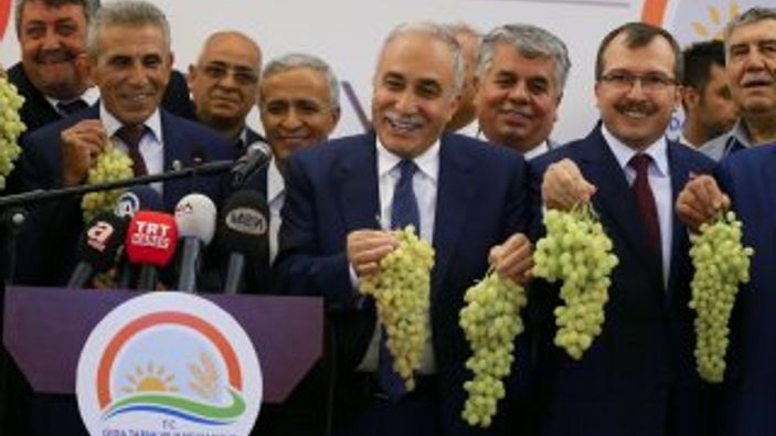 Bakan Fakıbaba'dan üzüm suyu çıkışı