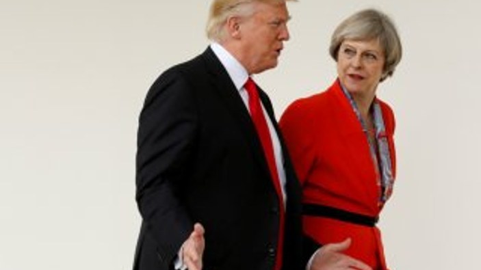 Theresa May'den Trump'a tepki